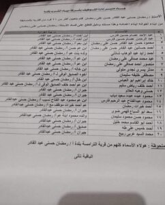 شكوى الأهالي ضد موظف شركة مياه قنا