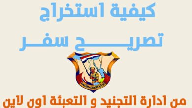 استخراج تصريح سفر استخراج تصريح سفر إلكتروني مصر استخراج تصريح سفر من وزارة الداخلية مصر
