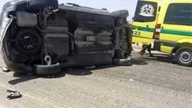 إنقلاب سيارة