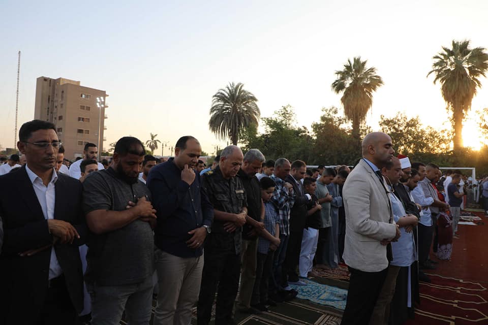 صلاة عيد الاضحي بالمنيا