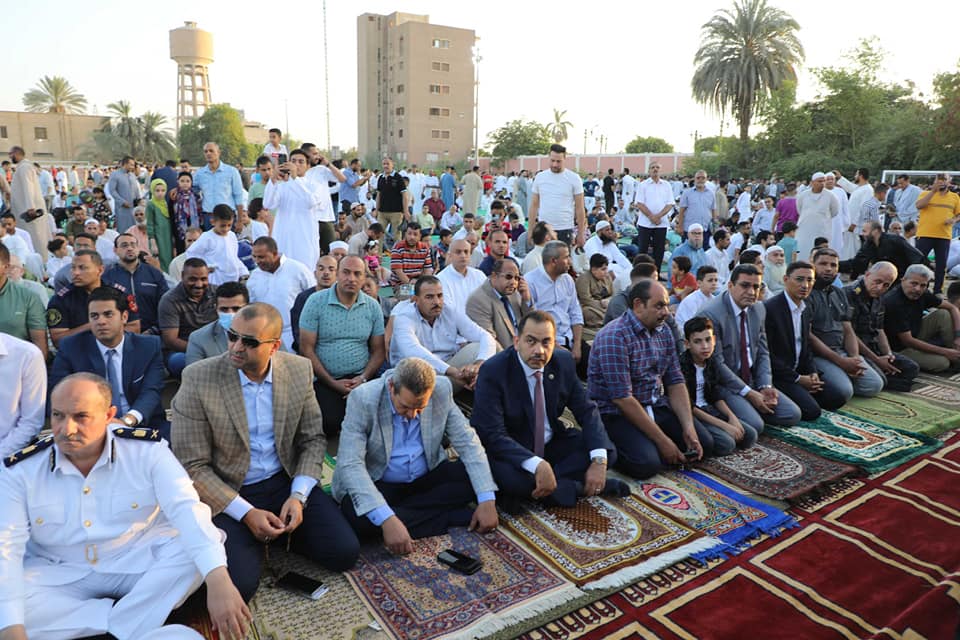 صلاة عيد الاضحي بالمنيا