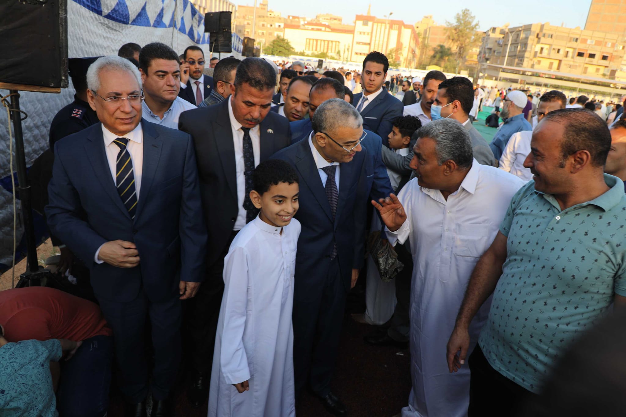 صلاة عيد الاضحي بالمنيا