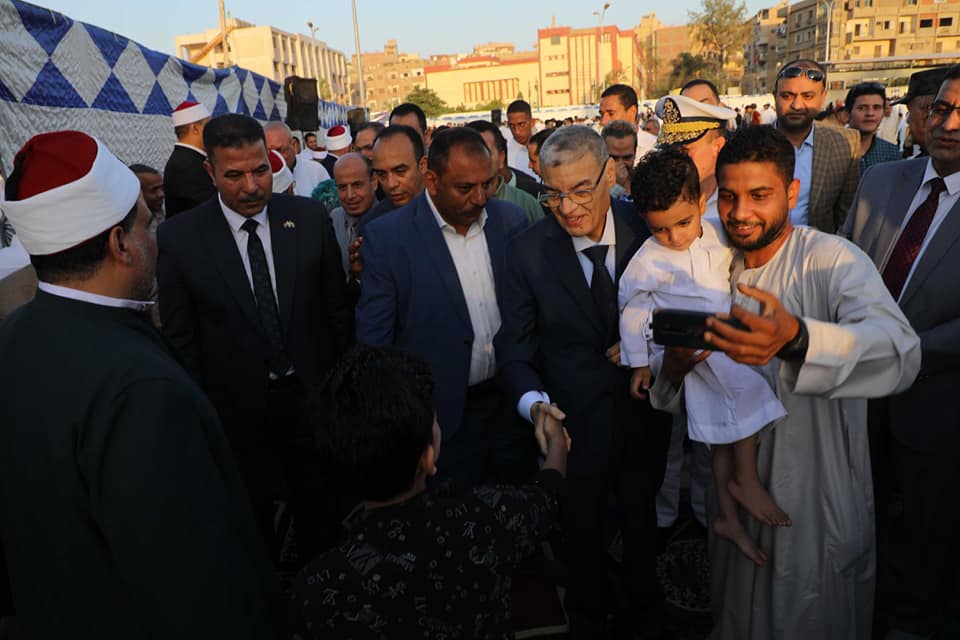 صلاة عيد الاضحي بالمنيا