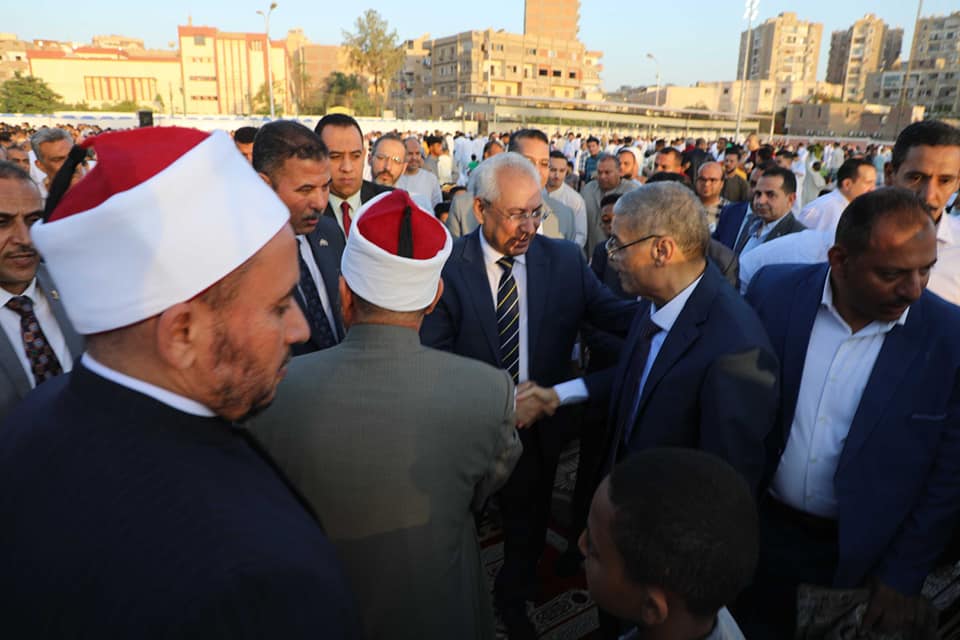 صلاة عيد الاضحي بالمنيا