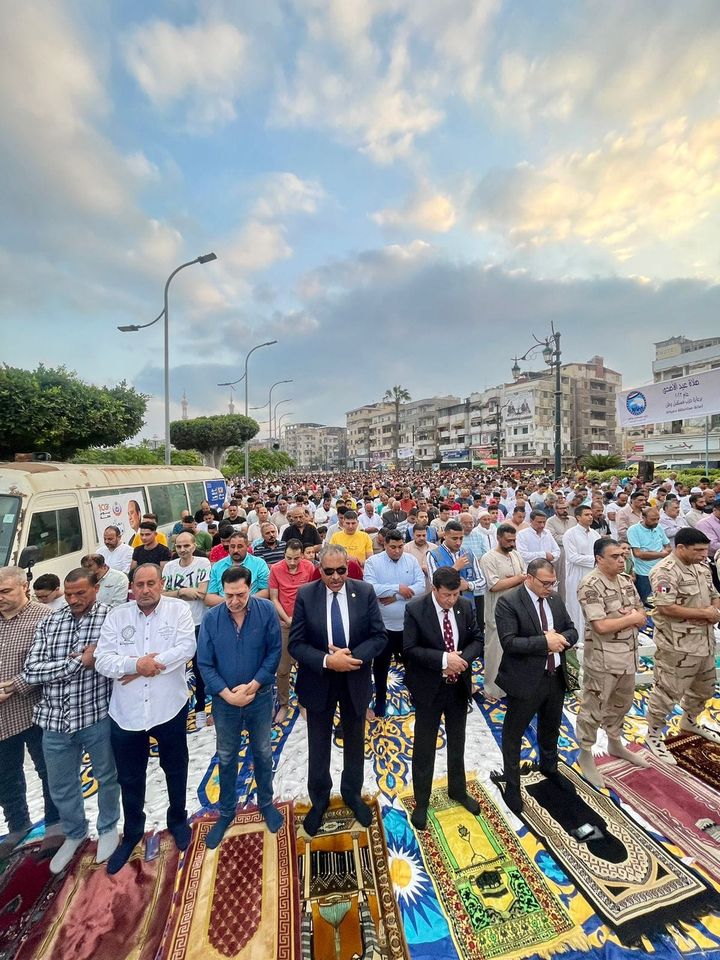 صلاة عيد الاضحي بدمياط