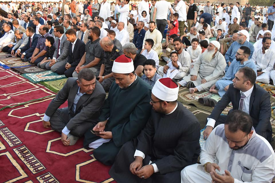 صلاة عيد الاضحي بالمنيا