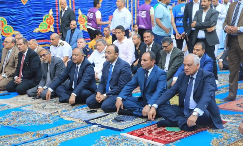 صلاة عيد الاضحي بالجيزة