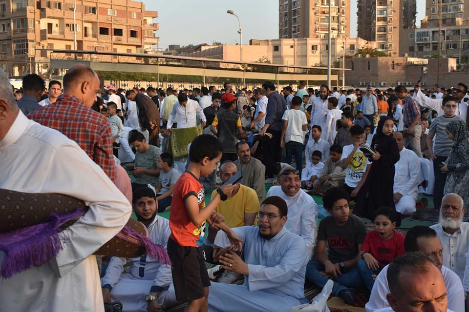 صلاة عيد الاضحي بالمنيا