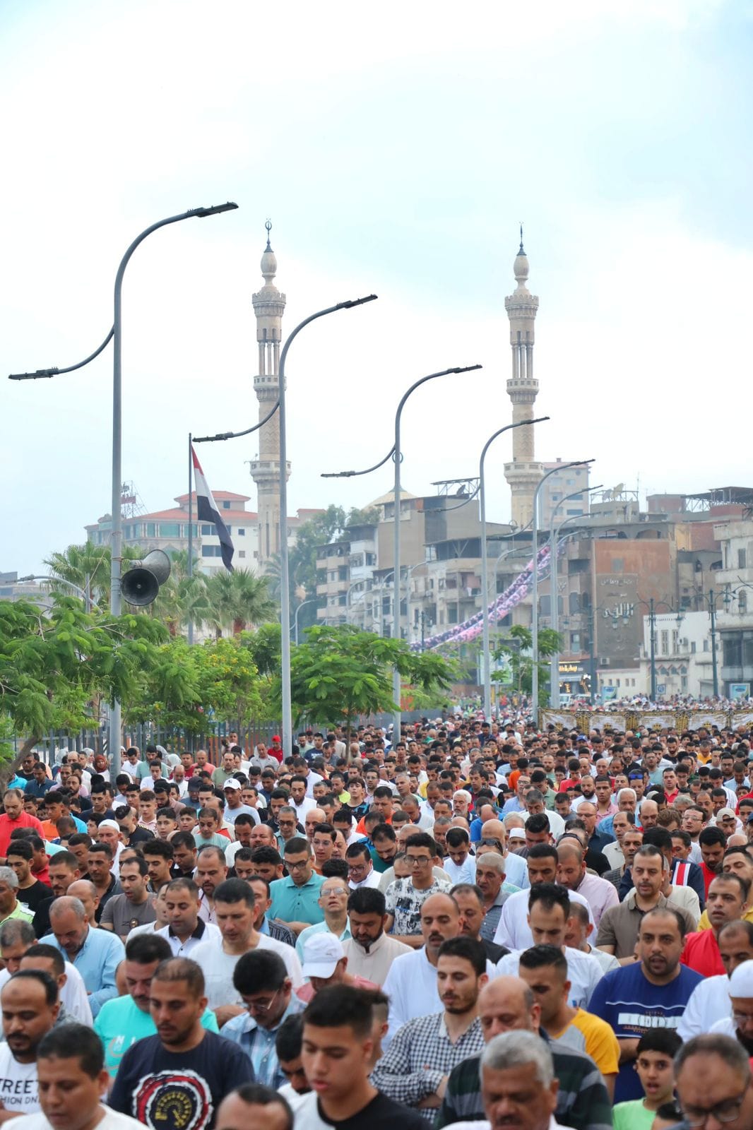 صلاة عيد الاضحي بدمياط
