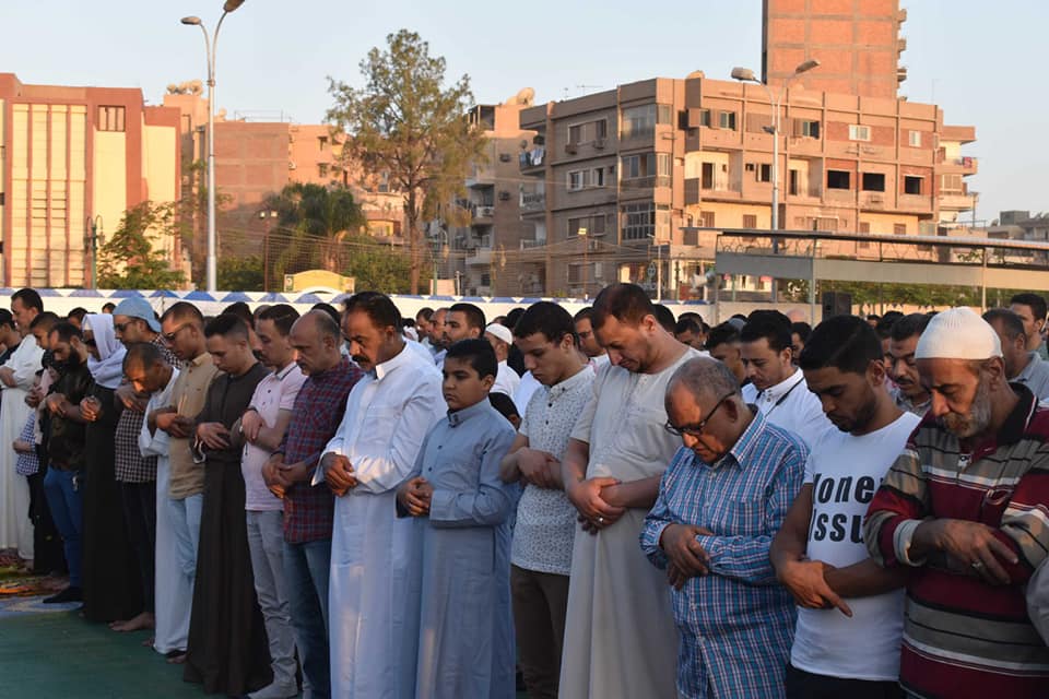 صلاة عيد الاضحي بالمنيا