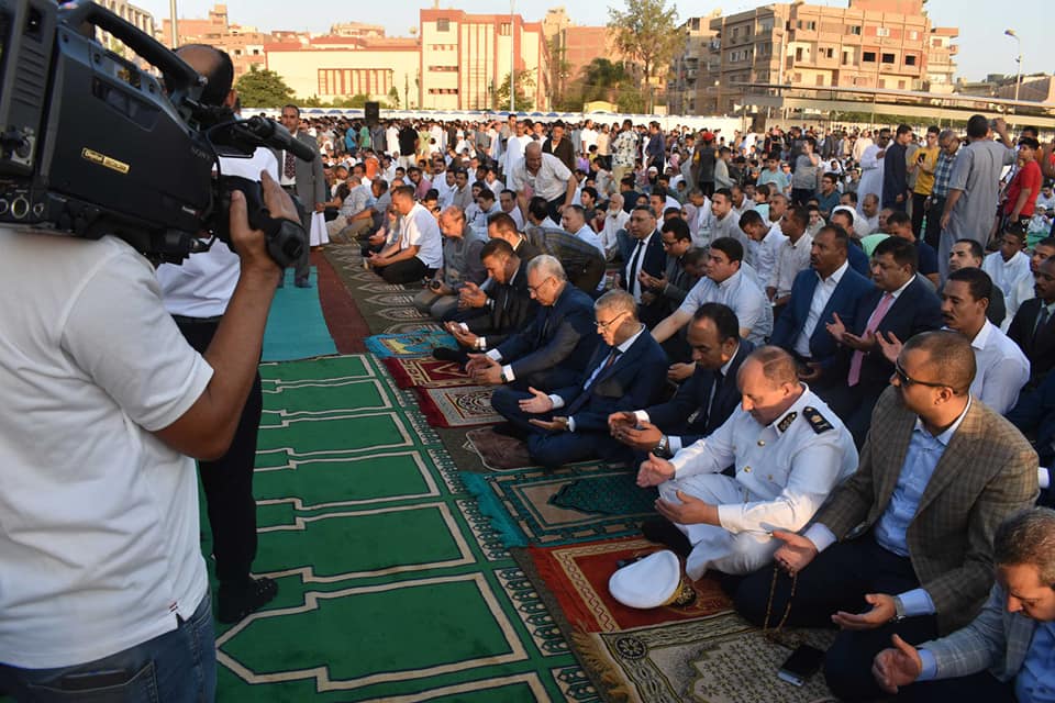 صلاة عيد الاضحي بالمنيا