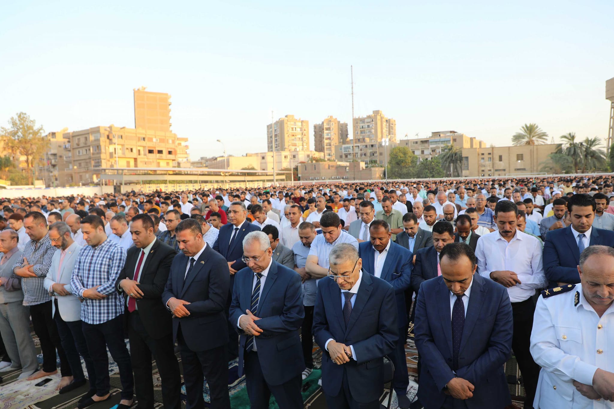 صلاة عيد الاضحي بالمنيا