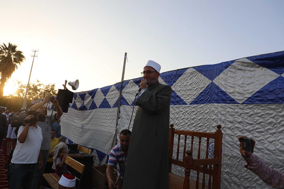 صلاة عيد الاضحي بالمنيا