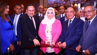 وزيرة التضامن تفتتح مؤتمر المجتمع المدني بمكتبة الإسكندرية