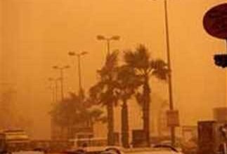 عاصفة ترابية