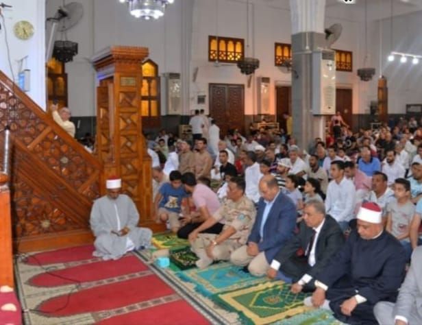 صلاة عيد الاضحي بالاسماعيلية