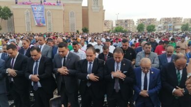 صلاة عيد الاضحي ببورسعيد