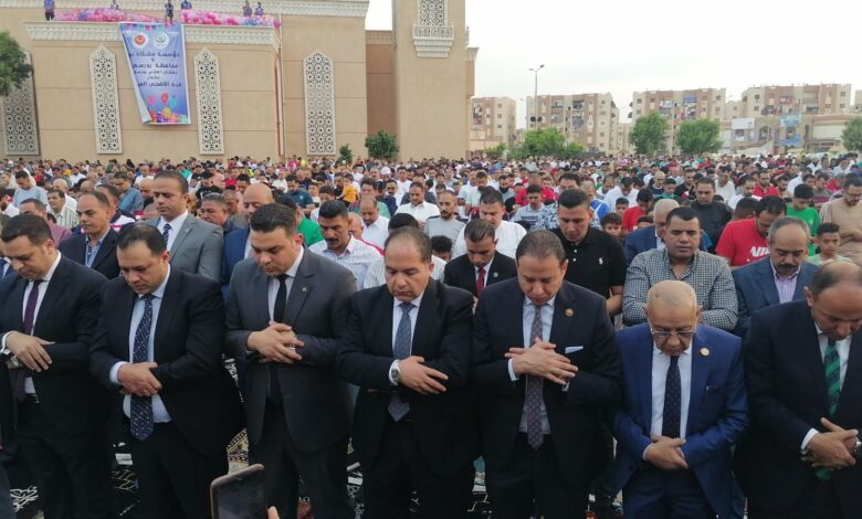 صلاة عيد الاضحي ببورسعيد