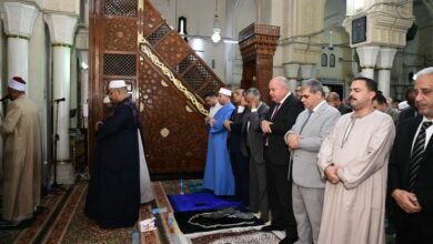 صلاة عيد الاضحي بقنا