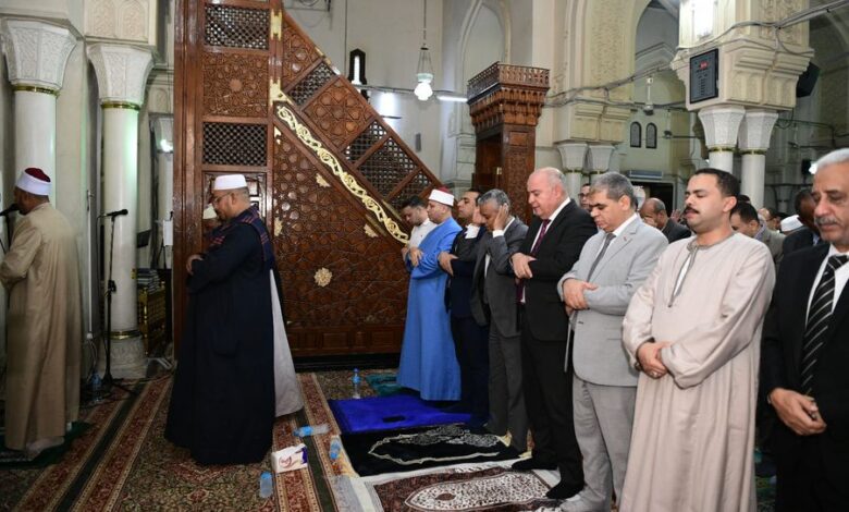 صلاة عيد الاضحي بقنا