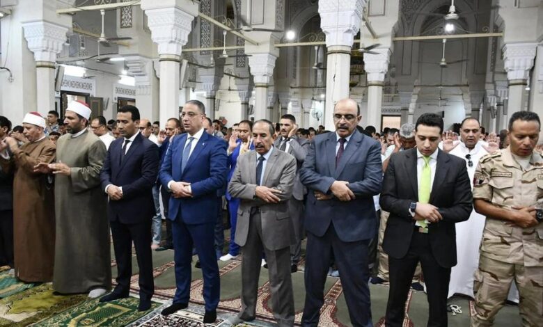 صلاه العيد بالفيوم