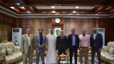 محافظ المنيا يستقبل وفد شركة القناة للسكر