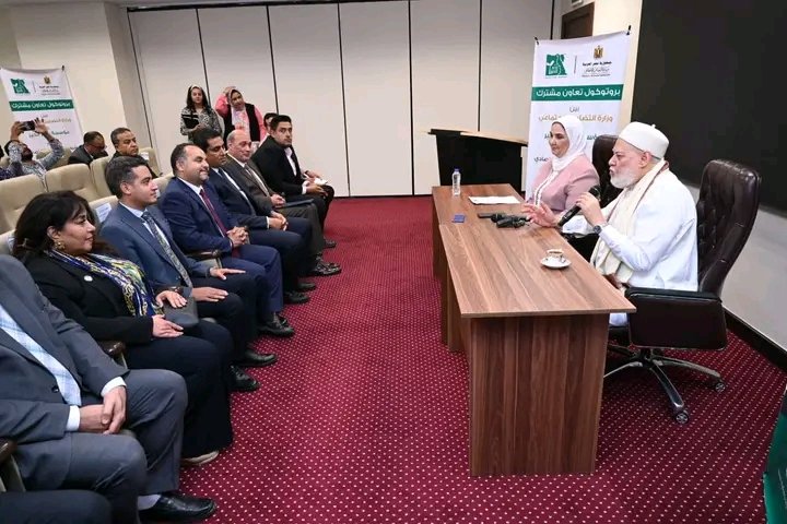 القباج وجمعة يوقعان بروتوكول تعاون بين وزارة التضامن الاجتماعي ومؤسسة مصر الخير 