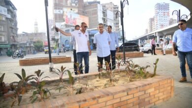 محافظ الغربية يتفقد مشروعات الرصف والتطوير بالمحلة وكفر الزيات