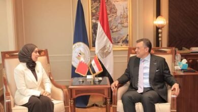 وزير السياحة يلتقي بسفيرة البحرين لتعزيز التعاون بين البلدين على المستوى السياحي والأثري