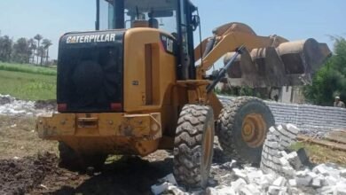 إزالة مخالفات البناء ومتابعة منظومة النظافة ببني سويف