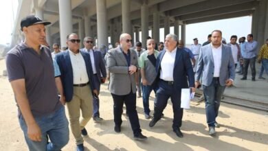 تكثيف وتسريع العمل بمشروع مجمع مواقف السيارات ببني سويف 