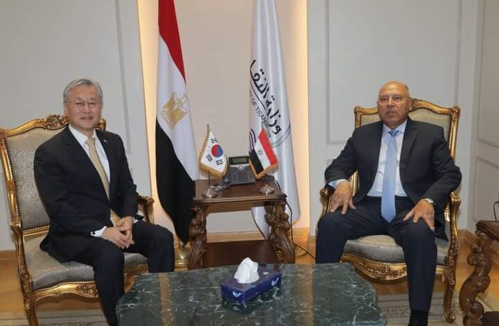 التعاون المستمر بين مصر وكوريا الجنوبية في مجالات النقل