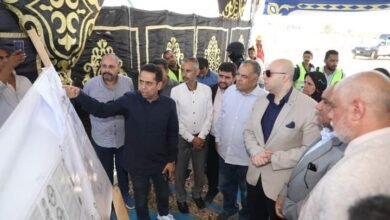 محافظ بني سويف يتفقد سير العمل في مشروعات الصرف الصحي والصناعي ببني سويف 