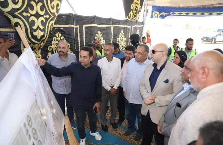 محافظ بني سويف يتفقد سير العمل في مشروعات الصرف الصحي والصناعي ببني سويف