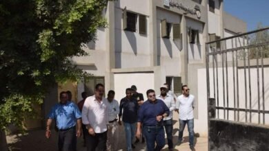 متابعة الموقف التنفيذي لمشروعات المرحلة الأولى من "حياة كريمة " ببني سويف 