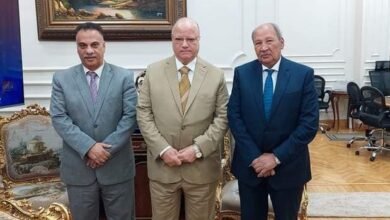 محافظ القاهرة يستقبل مدير التضامن الإجتماعي الجديد