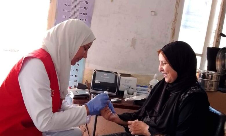 تلقي العلاج بالمجان