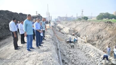 محافظ الغربية يتفقد مشروعات التطوير بكفر الزيات وبسيون