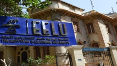 مصاريف الجامعة المصرية للتعلم الإلكترونى الأهلية 2023