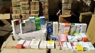 أدوية مهربة مجهولة المصدر بقيمة 4 ملايين جنيه