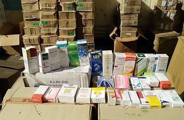 أدوية مهربة مجهولة المصدر بقيمة 4 ملايين جنيه