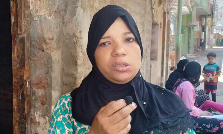 المياه الجوفية تشرد أسرة