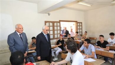 جدول امتحانات الثانوية العامة الدور الثاني 2023 في الشرقية 