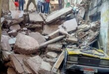 نهيار شرفة في الطابق الـ15 يؤدي إلى وفاة عامل وإصابة آخر في الإسكندري