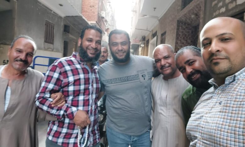 الصلح بين عائلتين بمنطقه أبوهلال في المنيا