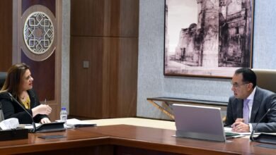 لقاء رئيس الوزراء ووزيرة الهجرة