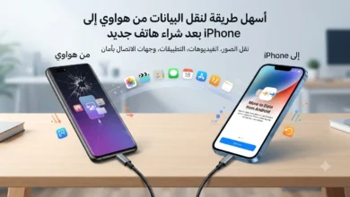 أسهل طريقة لنقل البيانات من هواوي إلى iPhone بعد شراء هاتف جديد