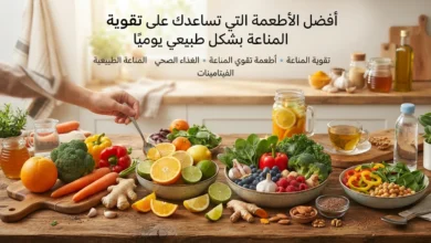 أفضل الأطعمة التي تساعدك على تقوية المناعة بشكل طبيعي يوميًا